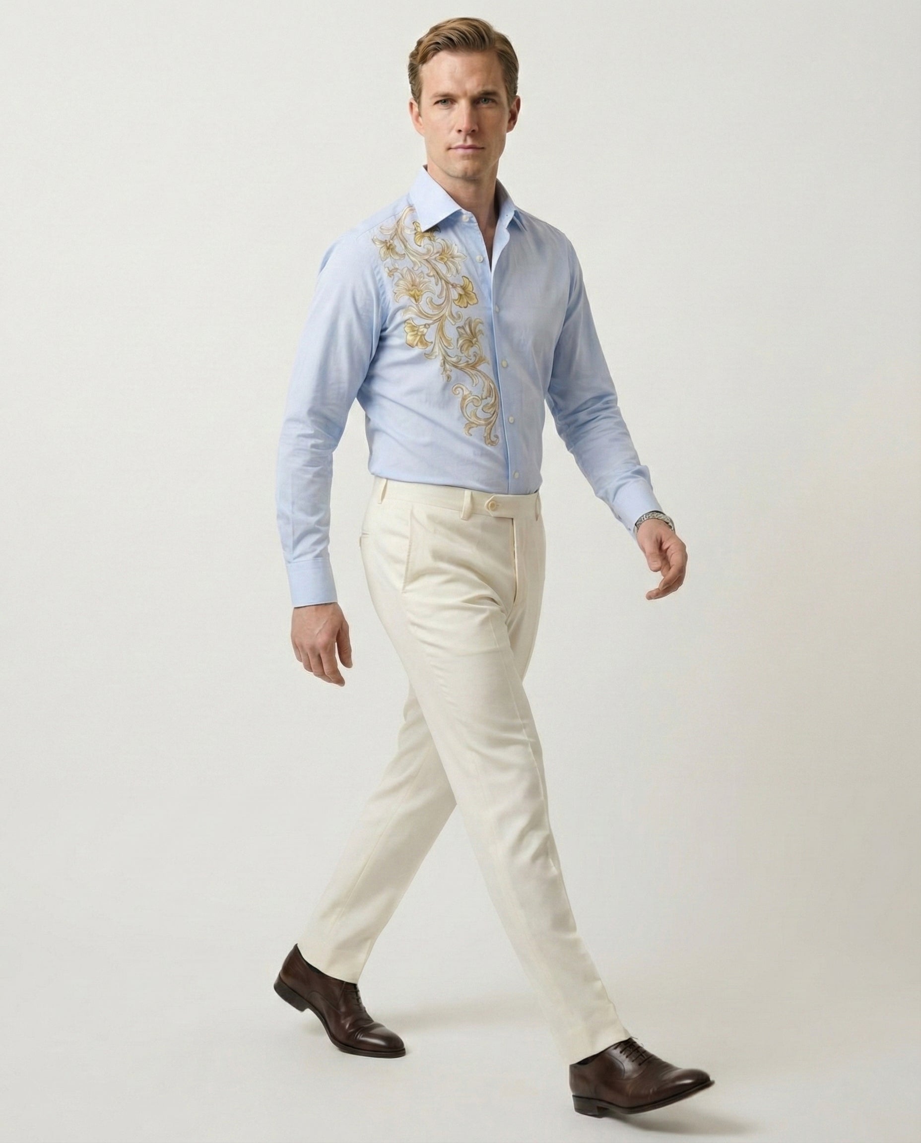 Caelum Regale Hand-Painted Shirt