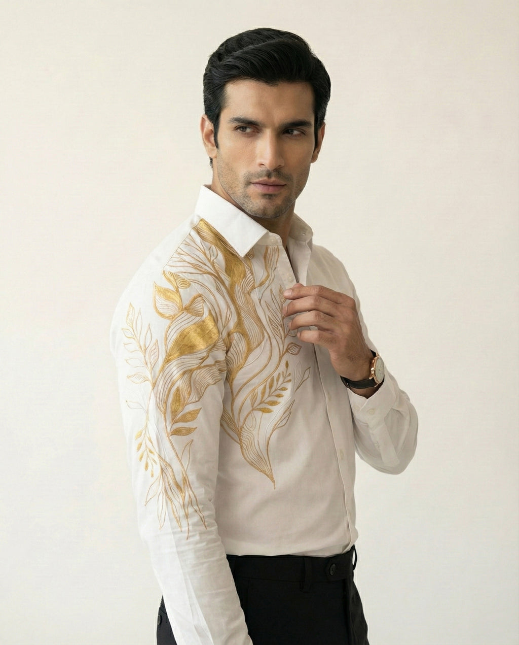 Aurea Silva Hand-Painted Shirt