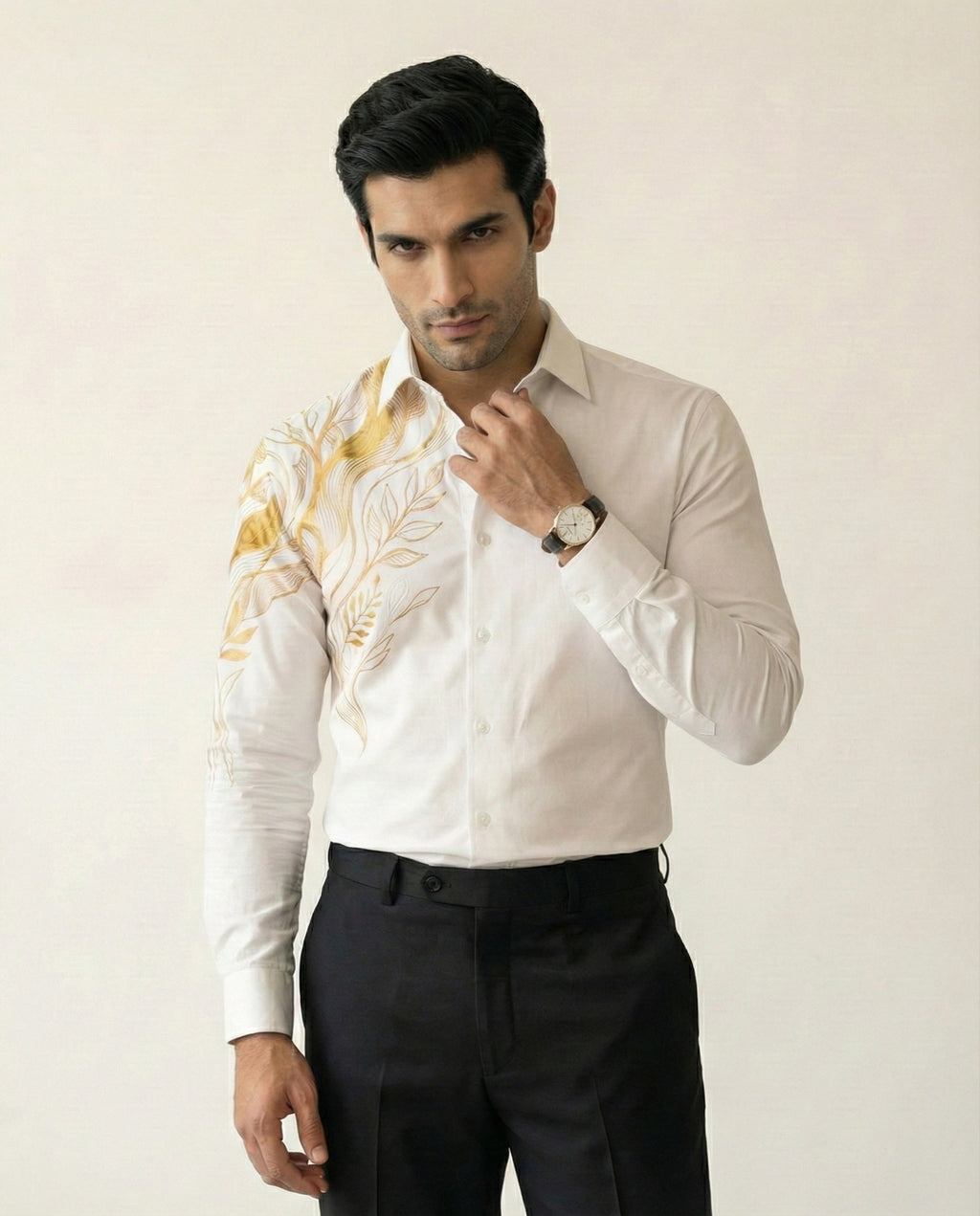 Aurea Silva Hand-Painted Shirt