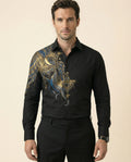 Neeladhara Mandala Hand-Painted Shirt