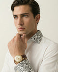 Noor-e-Paisley Hand-Painted Shirt