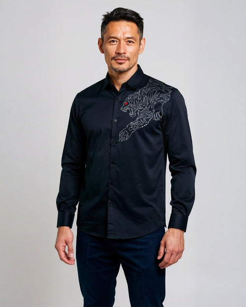 Krodha Vyaghra Hand-Painted Shirt