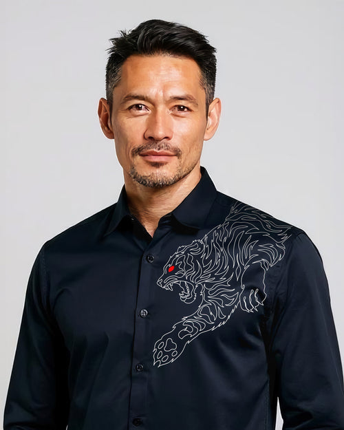 Krodha Vyaghra Hand-Painted Shirt